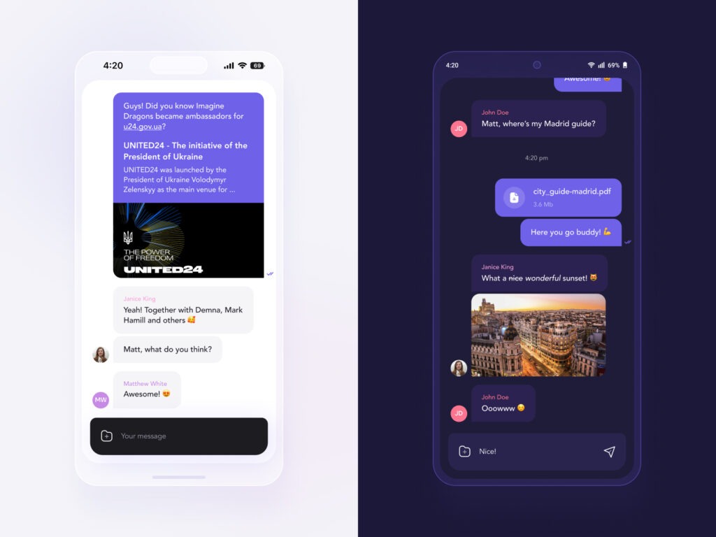All New Flutter Chat UI For Being More Social